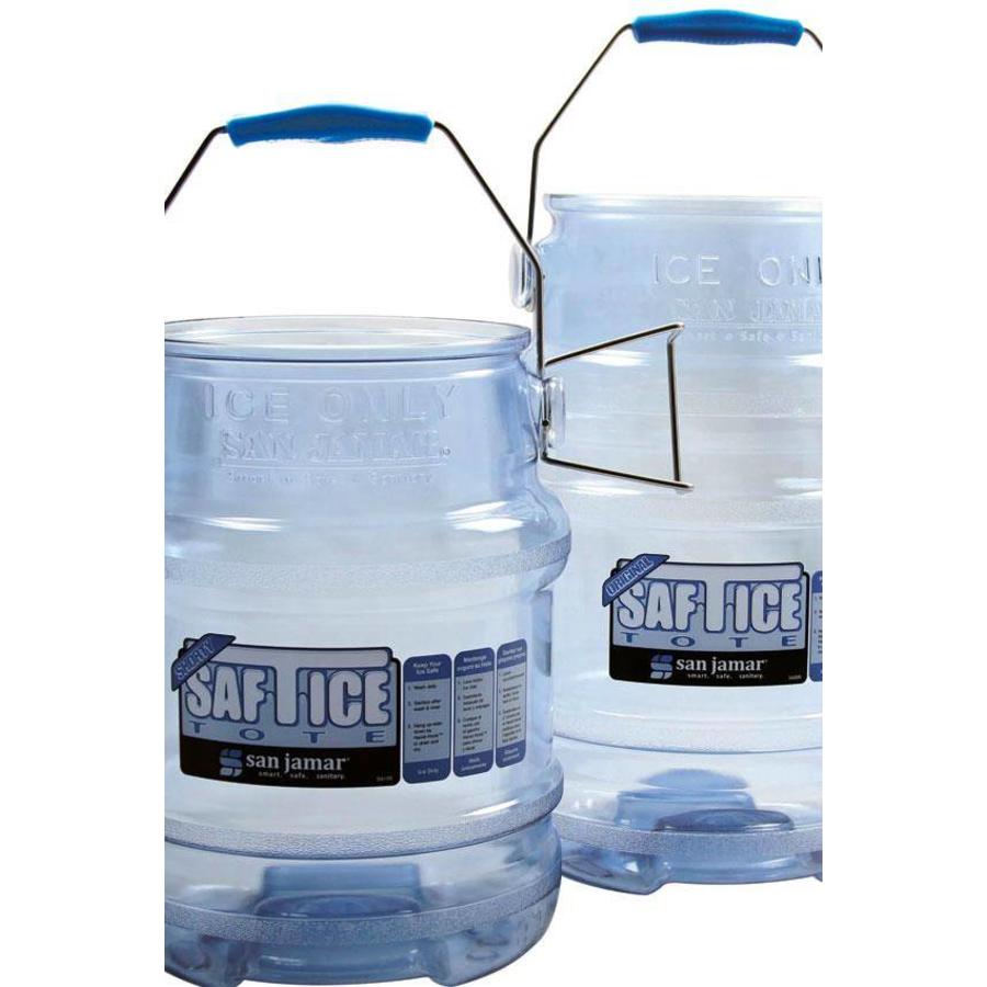 Seau à glace hygiénique - 9 kg de glace