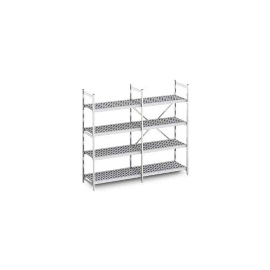 Aluminum rack Norm 12 40 cm deep | 10 formats