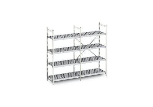  Hupfer Étagère en aluminium Norm 12 50 cm de profondeur | 10 tailles 
