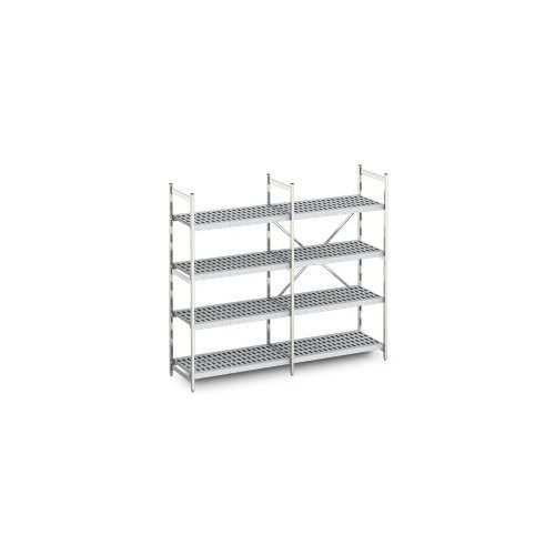 Hupfer Étagère en aluminium Norm 12 50 cm de profondeur | 10 tailles 