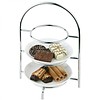 HorecaTraders Etagere - 3 Plates | Max Ø17 cm - 2 Colors