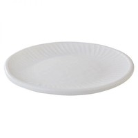 Plate Ø16 X H2 cm, White