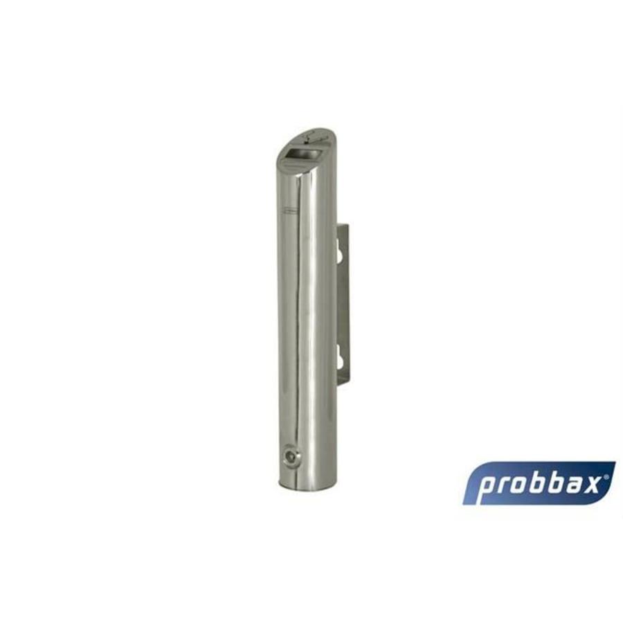 Rohr-Wandaschenbecher Edelstahl 1,8 Liter | 540 Kippen