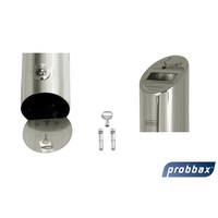 Rohr-Wandaschenbecher Edelstahl 1,8 Liter | 540 Kippen