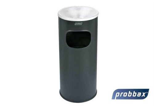  HorecaTraders Cendrier/Poubelle avec seau intérieur | Gris - 30 L 