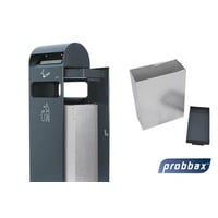 Cendrier sur pied 3 litres + poubelle 29 litres