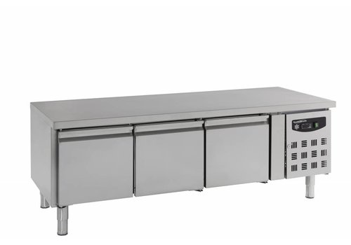  Combisteel Établi réfrigéré professionnel 3 portes | 3 X 1/1 Gastronorm 