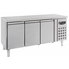 Combisteel Koelwerkbank 3 Deurs RVS | 123 x 48 x 56 cm