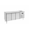 Combisteel Refrigerated workbench with sink | 202x70x96cm