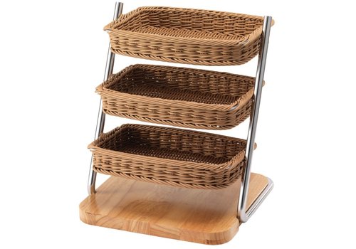  HorecaTraders Support de buffet avec panier 