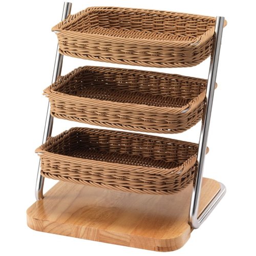  HorecaTraders Buffet stand with basket 