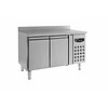 Combisteel Cooling workbench with splashback | 136 x 70 x 85/95 cm
