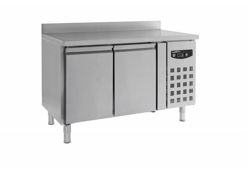  Combisteel Établi réfrigéré avec dosseret | 136 x 70 x 85/95 cm 