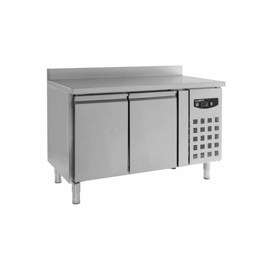 Cool Workbench With Backsplash 2 Doors 2 8 º C Horecatraders
