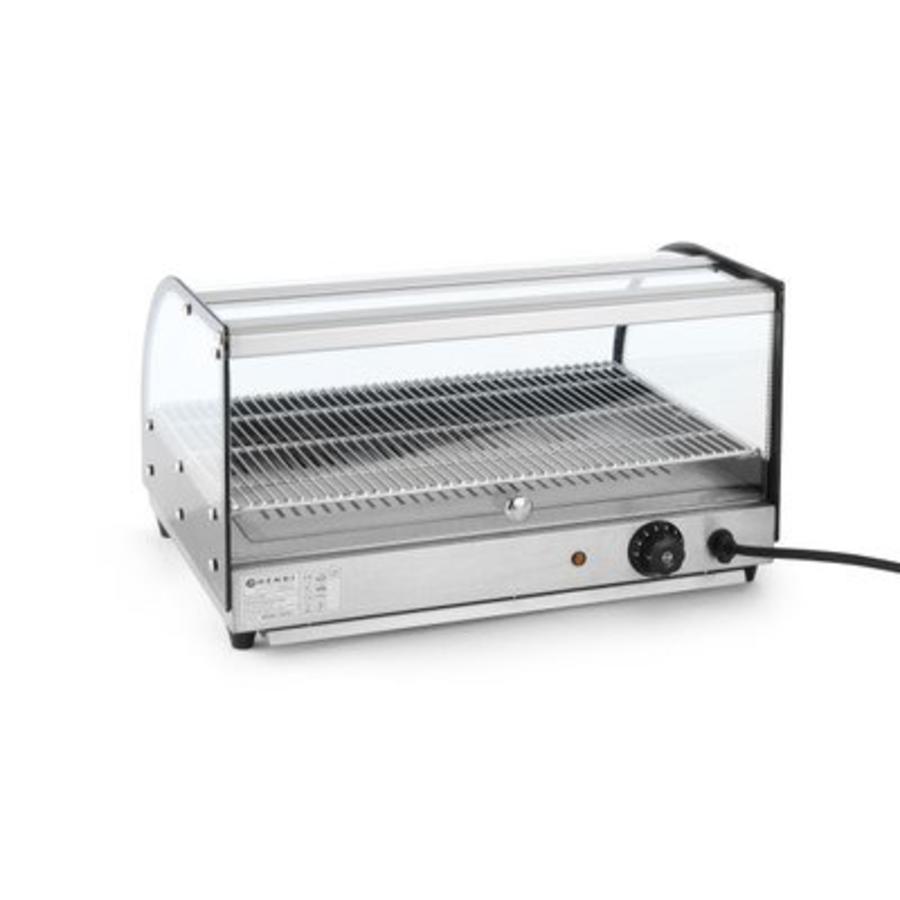 Infrared Warming Display Case | Stainless Steel