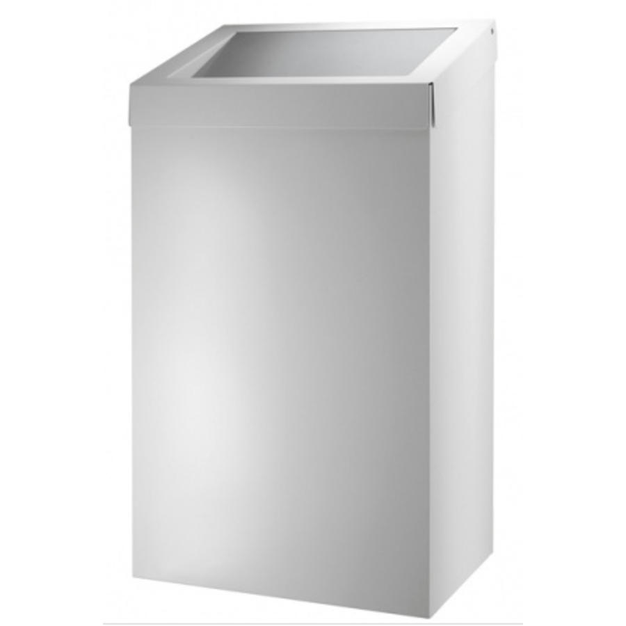 Poubelle 50 litres | Blanc | 69 (H) x 39 (L) x 25 (P)