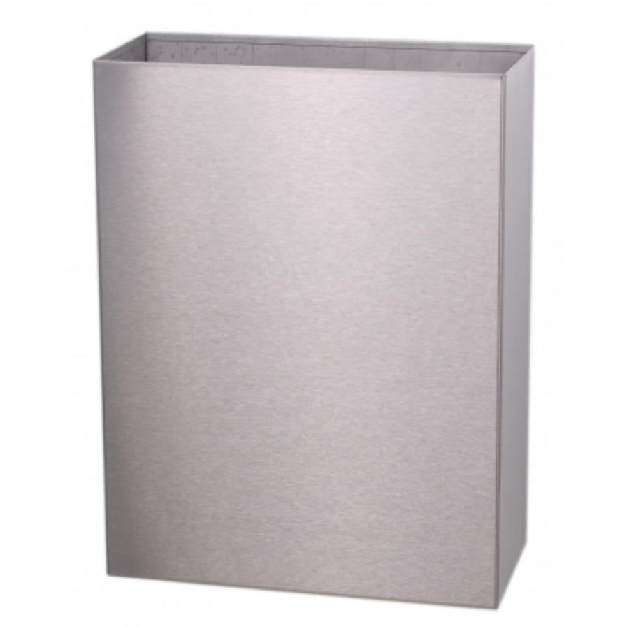 Poubelle en acier inoxydable modèle ouvert | 25 L