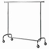HorecaTraders Wardrobe racks mobile | chrome plated