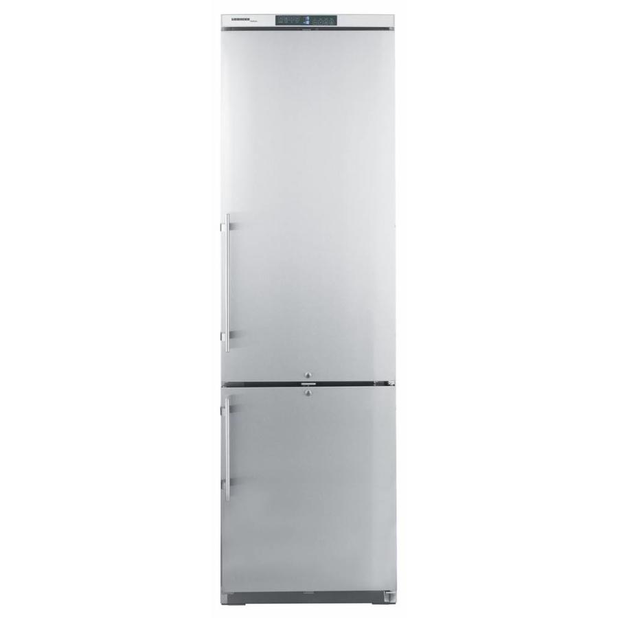 GCv 4060 Fridge/Freezer combination stainless steel