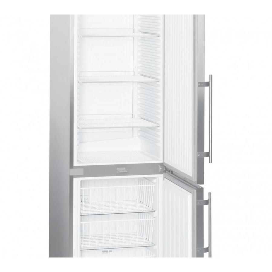 GCv 4060 Fridge/Freezer combination stainless steel