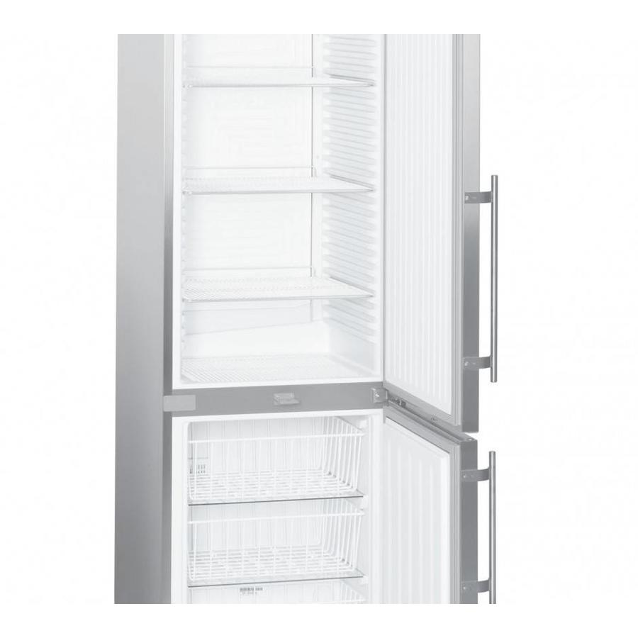 Réfrigérateur/congélateur combiné GCv 4060 en acier inoxydable