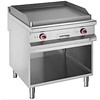 HorecaTraders Backblech | Elektrisch | Flaches Backblech | 400 V | Offenes Kabinett