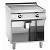 Bartscher Plaque de cuisson électrique pour cuisine commerciale | Lisse | 80x90x80-95 cm
