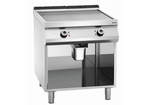  Bartscher Plaque de cuisson électrique pour cuisine commerciale | Lisse | 80x90x80-95 cm 