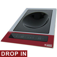 Induction plate Wok Built-in 3600Watt | Tactile keys