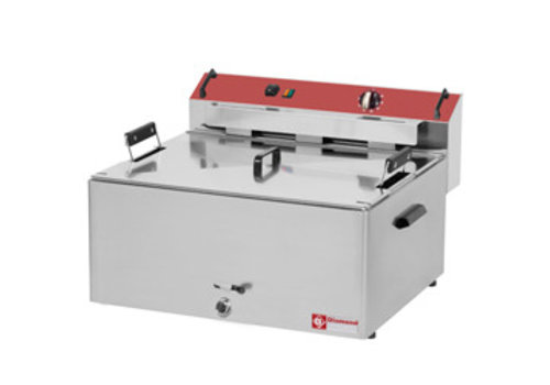  HorecaTraders Friteuse électrique | bidon de 16 litres 