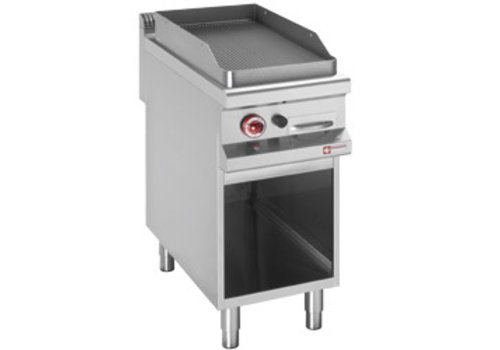  HorecaTraders Stainless steel gas baking tray with base (W) 400 x (D) 900 x (H) 850/920mm 