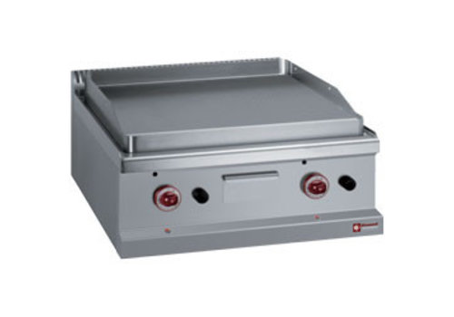  HorecaTraders Bratenblech | Edelstahlgas | 70x70xh25/32 cm 