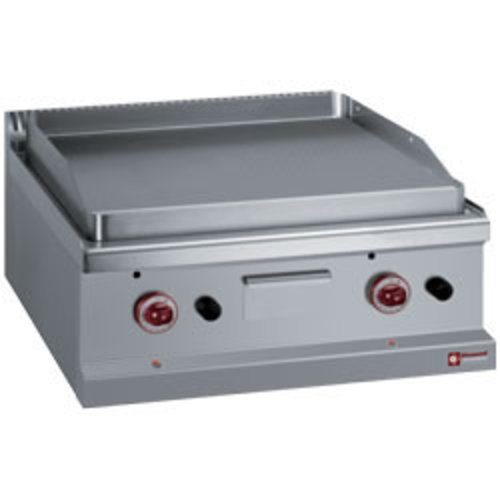  HorecaTraders Bratenblech | Edelstahlgas | 70x70xh25/32 cm 