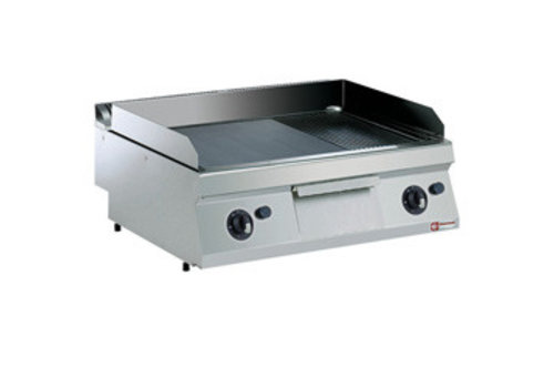  HorecaTraders Plaque de cuisson | Gaz en acier inoxydable | 80x70xh25/32 