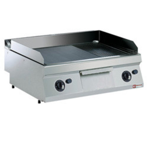  HorecaTraders Plaque de cuisson | Gaz en acier inoxydable | 80x70xh25/32 