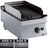 HorecaTraders Lavasteengrill | RVS gas | 40x70xh25/32 cm