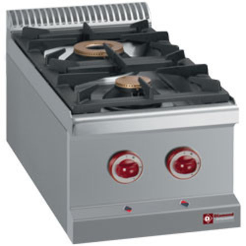  HorecaTraders Diamond Gas stove | 2 burners 