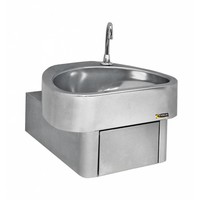 Stainless Steel Wash Basin With Knee Control | Clinic