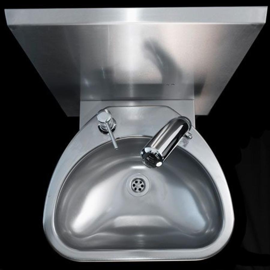 Lavabo en acier inoxydable avec commande au genou | Clinique