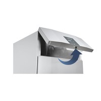 BGPv 6570 Freezer stainless steel | 365 liters