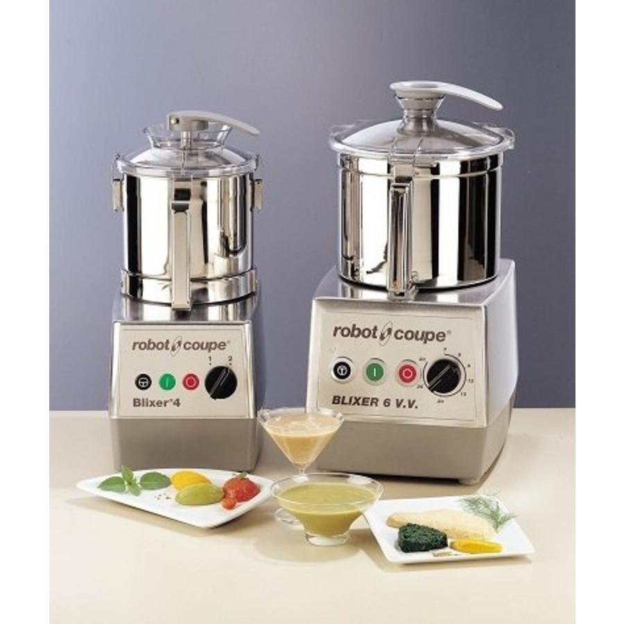 Blixer 4 400V 4,5 litres, 2 vitesses 1500 et 3000 tr/min