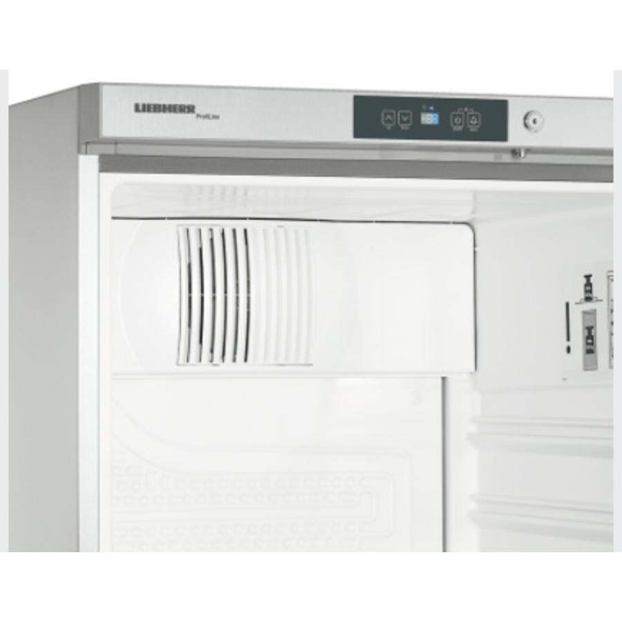 Réfrigérateur/congélateur combiné GCv 4060 en acier inoxydable