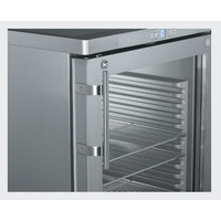 Réfrigérateur sous-comptoir FKUv 1663 | acier inoxydable | Porte vitrée