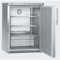 Réfrigérateur sous-comptoir FKUv 1660 | acier inoxydable | 141 litres