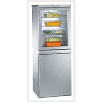 GGU 1550 | Congélateur en acier inoxydable avec tiroirs | 143 litres
