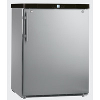 GGUesf1405 | Congélateur sous-comptoir en acier inoxydable | 143 litres
