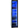 Saro Schmaler Flaschenkühlschrank mit Glastür 301 Liter