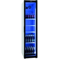 Narrow bottle refrigerator with glass door 301 liters