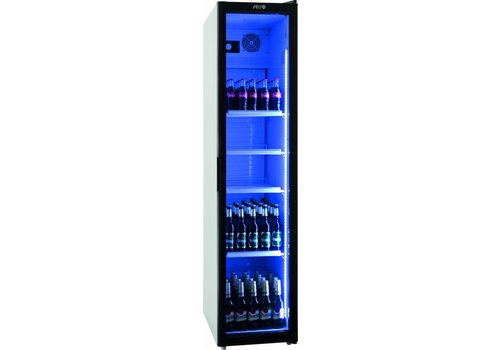  Saro Réfrigérateur à bouteilles étroit avec porte vitrée 301 litres 