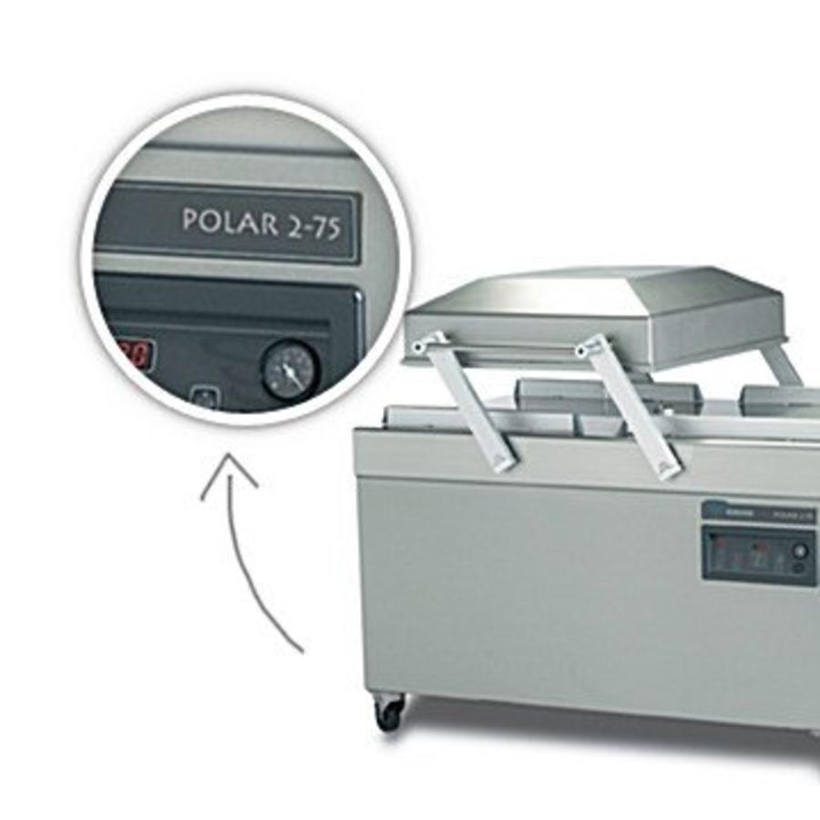 Machine sous vide | 2 bacs de fermeture | 400 V